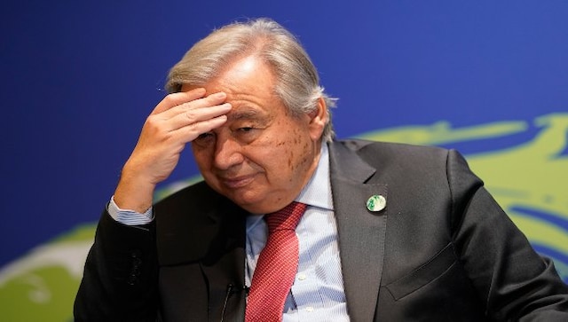 COP26: UN chief Guterres says global warming target on life support
