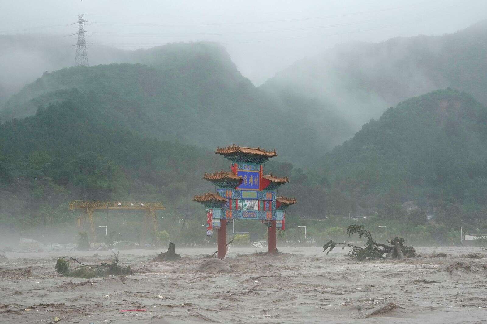 Floods hit China’s grain belt as storms following Doksuri head northeast